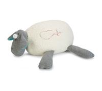 Beeztees Cachorros Juguete Latido Del Corazón Ovejas 35x20x14cm Gris-Blanco
