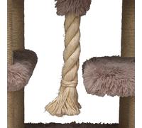 Beeztees Cuerda De Juego Natural, Repuesto Para Rascador Duco Taupe, 5x5x40 Cm