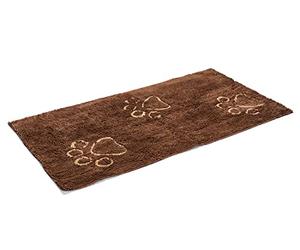Beeztees DGS Dirty Dog Doormat Runner - Perro (152 x 76 cm), Color marrón