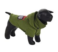 Beeztees Dog One - Chaqueta con Capucha para Perro (Talla 55 cm), Color Verde