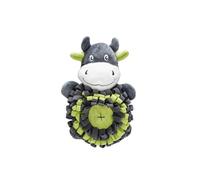 Beeztees Hide and Seek - Peluche de Vaca para Perros, 32 x 21,5 x 9 cm