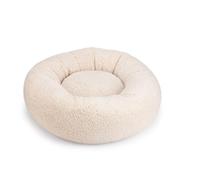Beeztees Jaxx Cama ortopédica para perros - felpa - Beige - 60 x 60 x 25 cm