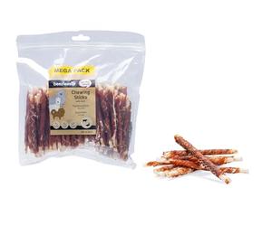 Beeztees Juego de 100 palitos masticables para Perros con Pato, 12,5 cm, 100 Unidades