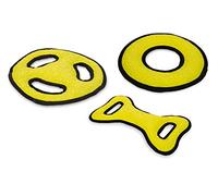 BEEZTEES K&BZ BZ Fetch Frisbee DE Goma, 25CM Amarillo