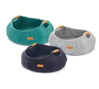 Beeztees K&Bz Bz Text Cat Rest Bed Minoq Grey 43,5 350 g