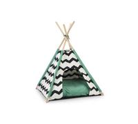 Beeztees K&Bz Bz Tipi Tent Kioni Black/White 50X50X80 450 g