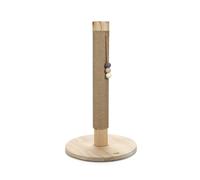 Beeztees Karlie Designed by Lotte Scratching Post Sinora K&Bz Dbl Wooden Scratch 40X40X70, Madera, Arena, 40x40x70 cm (1er Pack)