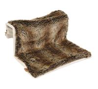 Beeztees K&Bz Hamaca Radiador para Gato Relaxy Marrón 40X30X25 300 g