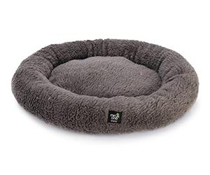 Beeztees Minus One - Cama Redonda para Gatos (6 cm de diámetro, 40 cm), Color Gris Oscuro