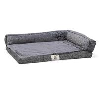 Beeztees Nano Chill Kuzzi - Cojín ortopadico para Jaula (61 x 42 x 5 cm), Color Gris