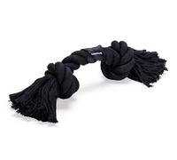Beeztees Nudo de algodón Negro 2 Nudos 280 Gramos