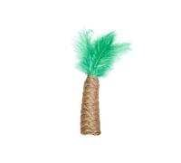Beeztees Palmera de la Selva, Juguete para Gatos, Yute, marrón/Verde, 20 x 4 x 3