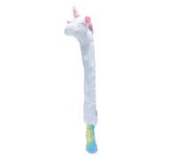 Beeztees Puppy Flatino Unicornio Lo, Juguete para Perros, Peluche, Blanco -