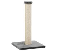 Beeztees Rascador Gina Gris 34x34x60cm Para Gatos - Sisal Y Peluche