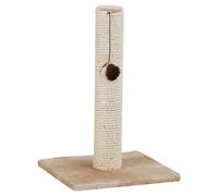 Beeztees Rascador Gina Mini Beige 30x30x45cm Para Gatos Con Pelota De Juego