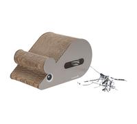 Beeztees Rascador Para Gatitos Ratón 30x20cm Con Pelotas Para Gatitos Gris