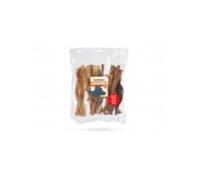Beeztees snack perro cabeza de ternera 20 cm, 10 unidades
