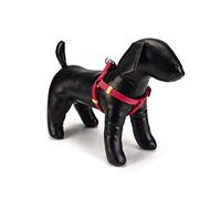 Beeztees Uni - Arnés de Nailon para Perro, 65-80 x 2,5 cm, Color Rosa