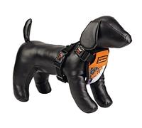 Beeztees Xtremo Harnais en Nylon para Perro Color Naranja 42 - 78 cm x 1,5 cm