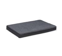 Beeztees Zira Cama ortopédica para Perros, Gris Oscuro, 100 x 70 x 9 cm