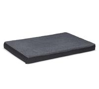 Beeztees Zira Cama ortopédica para Perros, Gris Oscuro, 120 x 80 x 10 cm