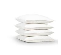 BEFA NATUR Almohada de Plumas Made in Germany 80x80 cm, Blanco, Almohada de Plumas Nuevas Clase 1, 1500g. Apto para alérgicos (nomite), Certificado Öko-Tex 100 Clase 1, Paso descendente.