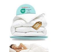 BEFA NATUR ligera manta de verano 240x220 cm | Primaloft Bio® - Relleno funcional de microfibra | Alternativa vegana a las plumas | 490g de peso de relleno/unidad | Certificado Oeko-TEX 100 Clase 1 |