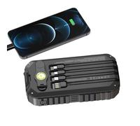 Befeixue Cargador Solar Power Bank - Batería Externa de 20000mAh,Cargador Solar con Dinamo Manual | para Camping, Senderismo, Viajes, rutas por Carretera, mochilero y Festivales Musicales