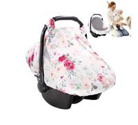 Befeixue Dosel de asiento para el automóvil, cubierta de dosel de asiento,Cosopol protector de portador para niños a prueba de viento - Cubierta de enfermería con patada con una ventana de 2 capas
