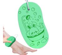 Befeixue Esponja de baño para bebé, suave esponja de ducha para niños pequeños con cuerda de viaje, diseño antideslizante, con dibujos animados para niños pequeños