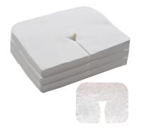 Befeixue Funda para Apoyo Facial de Mesa de Masajes - 100 Piezas de Fundas de Cojín para Reposacabezas | Fundas De Almohada Facial para Mujeres Salon De Belleza Hogar Viaje Y Cuidado Diario
