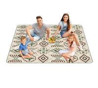 Befeixue Mantas de Picnic Impermeables | Manta Ligera para Exteriores | Alfombra Impermeable Exterior para Mujeres Hombres Familiar Camping Senderismo Viajes Hierba Césped Vacaciones Fiesta