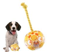 Befeixue Pelota de disco para perros, pelota de fútbol para perros | Juguetes para perros al aire libre Pelota para perros Pelota de juguete para perros | Pelotas para perros grandes, colorida bola de
