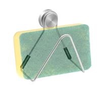 Befeixue Soporte para Esponjas de Cocina - Organizador para Estropajos de Fregadero con Imán - Rack Organizador de Secado Rápido en Acero Inoxidable para Viviendas de Alquiler Hogares Hoteles Paños de