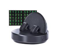 Befeixue Soporte para Teléfono En Salpicadero | Soporte De Navegación para Coche, Smartphone con Placa De Aparcamiento Temporal para Coche Sedán Furgoneta Autocaravana