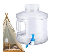 Befeixue Tanque De Agua para Camping,Bidón De Agua Potable De 7,5 litros De Capacidad con Asa - Depósito de con Grifo para Exterior,para Uso En El Jardín Trasero Patio Barbacoa Fogata Viaje