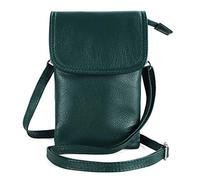 befen Bandolera Pequeña Mujer de Cuero Auténtico, Bolso de Teléfono Móvil para Mujer, con Correa Ajustable, con Capacidad para Teléfonos Móviles de Hasta 6.7"