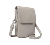 befen Bolso Bandolera Mujer Pequeño de Cuero Genuino Bloqueo RFID Bolso Bandolera Móvil, Bolso Cruzado para Teléfono Celular