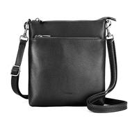 befen Bolso cruzado de piel auténtica para mujer, bolso pequeño para mujer, bolso de mano de diseñador para niñas, el mejor regalo para el día de la madre con múltiples bolsillos, Black, Versátil