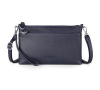 befen Bolso cruzado de piel auténtica para mujer, bolso pequeño para teléfono, bolso de hombro RFID, bolsos de mano para mujer con 2 correas, azul marino
