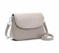 befen Bolsos Bandolera de Cuero Auténtico para Mujer con Protección RFID - Bolso Medio Tipo Silla de Montar - Bolso de Cruz