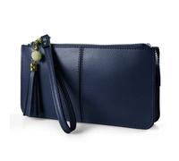befen Genuine Leather Clutch Bags for Women, Small Ladies Wristlet Clutch Wallet Purse with Wrist Strap