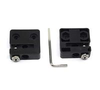 Befenybay 2 tuercas antiretroceso de 8 mm de diámetro, tornillo de plomo se mueve 4 mm en una vuelta para impresora CNC y 3D (2 mm de paso de 4 mm de plomo)