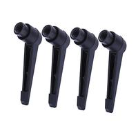 Befestigungsgriff Maschine Knöpfe Verstellbar Edelstahl M4/5/6/8/10/12 Innengewinde Schnellverschlussgriff Für Industrielle Anwendungen (4PCS)(# 05)