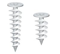 Befestigungsmaterial WKRET-MET Tacos de espuma rígida, 10 unidades, 50 mm, 85 mm, tacos aislantes de poliestireno, tacos en espiral, tacos WDVS - Accesorios para aislamiento en el sistema de