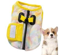 Befoore Dog Cooling Vest - Harness Cooler Jacket,Dog Cooling Jackets, Reflective Pet Cooling Harness, Pet Summer Essentials with Harness Ring(Yellow,XL)