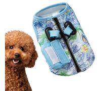 Befoore Dog Cooling Vest - Harness Cooler Jacket,Dog Cooling Jackets, Reflective Pet Cooling Harness, Pet Summer Essentials with Harness Ring(Blue,M)