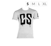 Beforce Camiseta de entrenamiento masculina Talla S gris mezclado Capital Sports