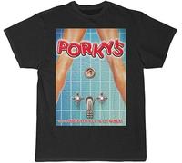Before Porky'S Movie Poster 2 Short Sleeve tee(Large)
