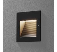 BEGA 24202 aplique LED empotrado, 3.000K, grafito